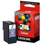 Lexmark No. 24 Inkjet Cartridge Return Program Page Life 185pp Colour Ref 18C1524E