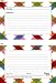 The Gift Wrap Company 6-by 4-Inch PepperPot Recipe Card Holder, French Bull Crisscross, Set of 40