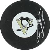 Ron Francis Pittsburgh Penguins Autographed Hockey Puck