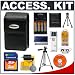 Kodak EasyShare Leather Case with 2GB Card + 4 AA Batteries & Charger + Tripod + Cameta Bonus Accessory Kit for C433, C513, C533, C613, C653, C663, C713, C743, C813, C875 Digital Cameras