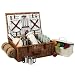 Dorset Picnic Basket for Four with Coffee Set and Blanket