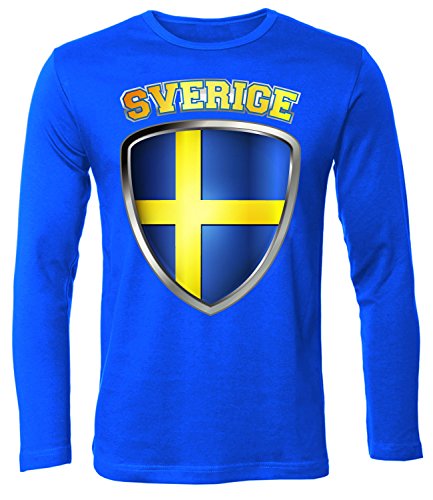 FUSSBALL – FANARTIKEL – SCHWEDEN FANSHIRT 3201(HL-B) Gr. S