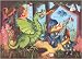 Djeco - Puzzle silhouette - Le chevalier et son dragon