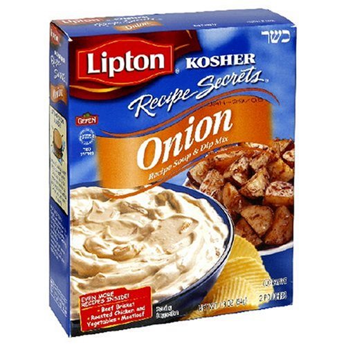 Lipton Gefen Kosher Soups, Lipton Kosher Recipe Secrets Onion Soup, 1.9-Ounce (Pack of 12) by Lipton