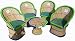 Ecowoodies Arbutus Indoor /Outdoor /Garden/ Lawn Table Chair Furniture Set RS.18821.00