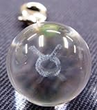 星座別人工水晶玉ストラップおうし座(01-0386)
