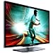 Philips 40PFL8606K/02 102 cm (40 Zoll) Ambilight 3D LED-Backlight-Fernseher, Energieeffizienzklasse A (Full-HD, 3D MAX, 800Hz PMR, DVB-T/C/S, Smart TV) schwarz mit Glasfront