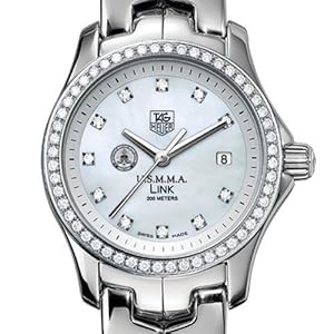 US Merchant Marine Academy TAG Heuer Watch - Women's Link with Diamond
