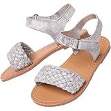 クレイジーエイト Crazy 8/ メタリックブレイデッドサンダル シルバー シューズ 12cm【並行輸入】