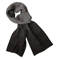 Men's Ombre Knit Scarf - Grey