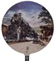 Whistle Stop Train 18" Mylar Balloon
