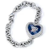 NBA Women's BH-OKC Heart Collection Oklahoma City Thunder Watch