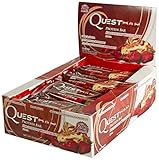 Quest Nutrition Strawberry Cheesecake Quest Bar Protein Bar - Pack of 12 Bars