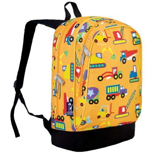 Wildkin Olive Kids Under Construction Sidekick Backpack