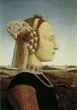 CANVAS Portrait of Battista Sforza 1465 by Piero Della Francesca 11 X 16 Image Size Reproduction on CANVAS. Several more sizes available!