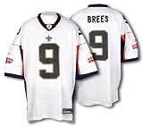 New Orleans Saints DREW BREES #9 Super Bowl 44 Mens Replica Jersey, White
