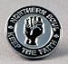 Metal Enamel Pin Badge Northern Soul Reggae Ska Fist in Black