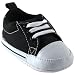 Basic Canvas Sneaker, Black, 12-18 months