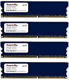 Komputerbay 4GB ( 4 x 1GB ) DDR DIMM (184 pin) 400Mhz PC 3200 Low Density Heat Spreaders CL2.0 4 GB KIT