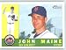 John Maine / New York Mets - 2009 Topps Heritage Card # 59 - MLB Baseball Trading Card in Screwdown!