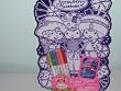 Strawberry Shortcake Shaped Fuzzy Poster 11"x 15" with 6 Scented Markers