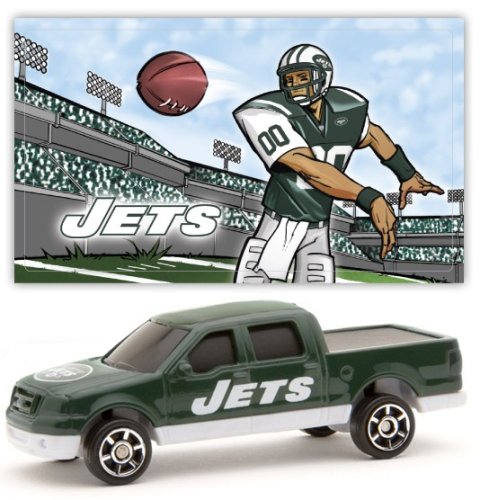 New York Jets 2007 Upper Deck Collectibles NFL Ford F-150 Pickup Truck with Sticker