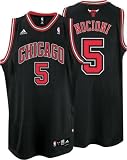 Derrick Rose Chicago Bulls "Rose 1" 5/8" Jersey Pendant - Sterling Silver Jewelry