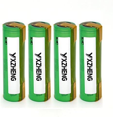 YXZHENG 4PCS US18650VTC4 2100mAh 30A Rechargeable Battery with Tabs For Sony Batteries Packs