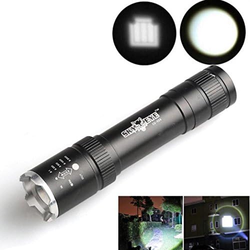Flashlight , Ziopp Powerful 2500 Lumens Zoomable CREE XML T6 LED 18650 Flashlight Torch Lamp