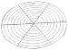 Kitchen & Housewares : Harold Imports 13-Inch Cake Cooling Rack