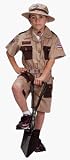 Jr Explorer (Archeologist) w/ Embroidered Cap Child Costume Size 8-10(DA2)