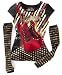 Hannah Montana Girls Tunic Tee With Armwarmers