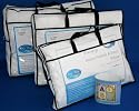 Homescapes Kids Natural Duvet & Pillow Set 10.5 Tog Goose Feather and Down Filling- 120 x 150 cm , 40 x 60 cm  Anti Dust mite 100% Cotton Fabric , Anti Allergen Filling, Toddler Quilt- Washable at Home- Firmness SOFT/Medium