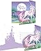 Creative Converting Unicorn Fantasy Gatefold Invitation, One Size, Multicolor