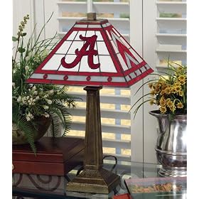 Alabama Crimson Tide 23 Inch Mission Lamp