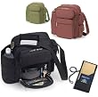 Travel Tote w/ Insulated Beverage Pouch & Boarding Pass Organizer