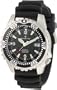 Momentum Men's 1M-DV06B1B M1 Deep 6 Black Bezel Polyurethane Dive Watch