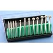 Diamond Ball Burs 1/8" Shank 12pc Set