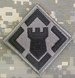 20th Engineering Brigade ACU Patch