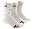 adidas Women's Cushioned Var 3-Pack Crew Sock