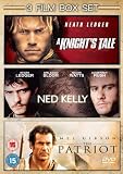 Ned Kelly / A Knights Tale / The Patriot [DVD]