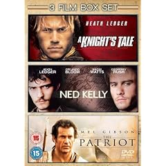 Ned Kelly / A Knight's Tale / The Patriot [DVD]