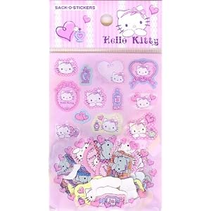 Hello Kitty Sack-O-Stickers: Perfume