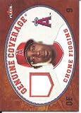 Chone Figgins 2007 Fleer Jersey Card Los Angeles Angels