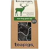 teapigs Mao Feng Green Tea, 50 Count