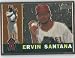 2009 Topps Heritage Chrome #C33 Ervin Santana - Los Angeles Angels (Serial #d to 1960)(Baseball Cards)