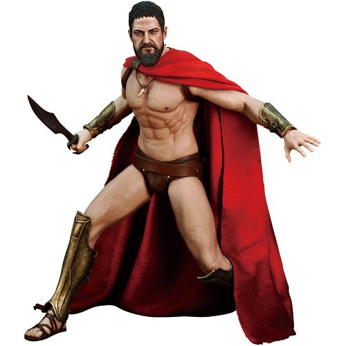 Sideshow Collectibles Hot Toys 1/6 Scale Deluxe Figure 300's King Leonidas