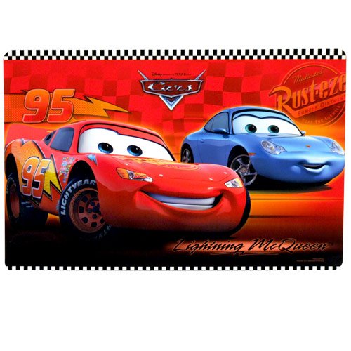 Disney Cars Place Mate Lightning McQueen