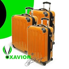 XAVION� Reisekoffer, Trolley, Koffer aus Polycarbonat Hartschale @ als Set oder einzeln erh�ltlich @ Verschiedene Gr�ssen und Farben @ 78/68/58 cm, 115/71/45 L @ Ultraleicht, 4 Rollen 360�, Dehnfalte