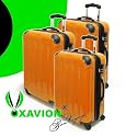 XAVION® Reisekoffer, Trolley, Koffer aus Polycarbonat Hartschale @ als Set oder einzeln erhältlich @ Verschiedene Grössen und Farben @ 78/68/58 cm, 115/71/45 L @ Ultraleicht, 4 Rollen 360°, Dehnfalte